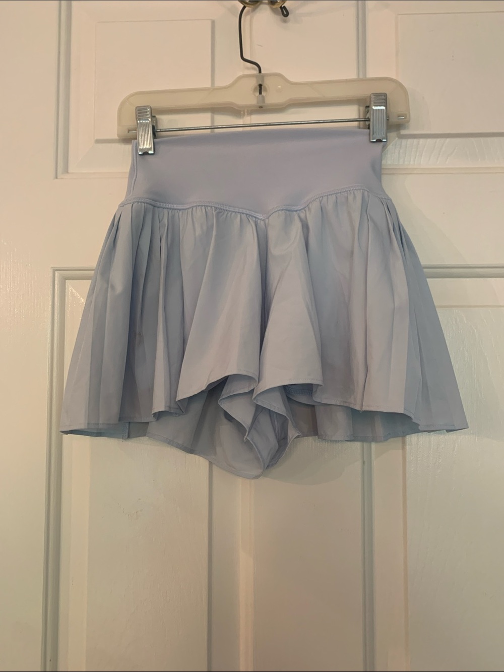 aerie Light blue Flowy Skirted Shorts